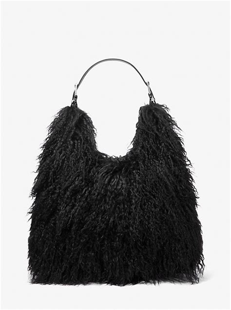 lolita michael kors|Nolita Large Shearling Leather Hobo Shoulder Bag .